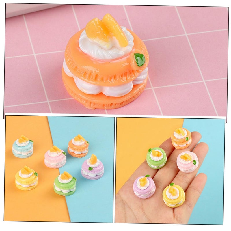 Realistic Faux Cake Simulation 18 Pcs Artificial Cake Models For Decor Photography Props - Image 5