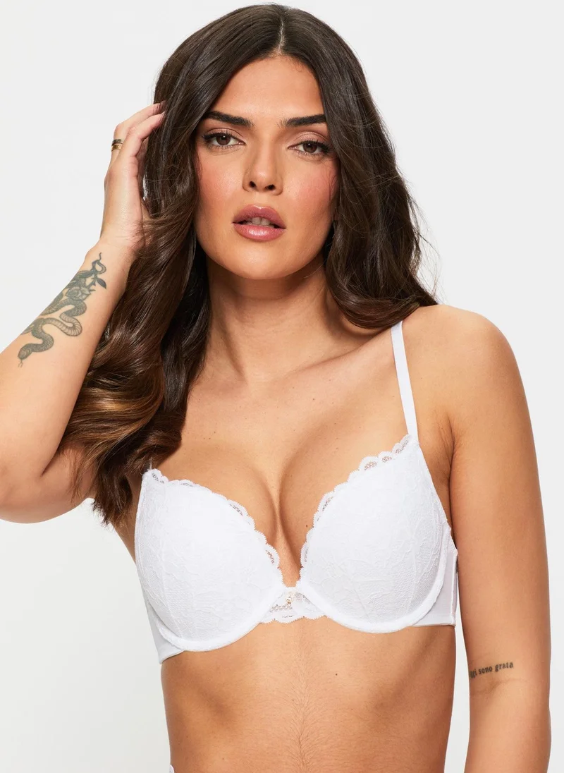 Ann Summers Ann Summers Sexy Lace Planet Padded Boost White
