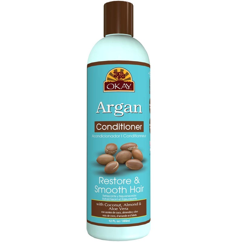 OKAY Argan Oil Conditioner 12 Fluid Ounce