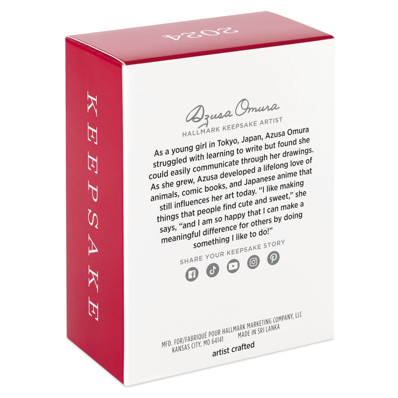 Hallmark Keepsake هولمارك تذكار عيد الميلاد 2024 ابنة الثلج آيس كريم مخروط 2024 هدايا عائلية - Image 4