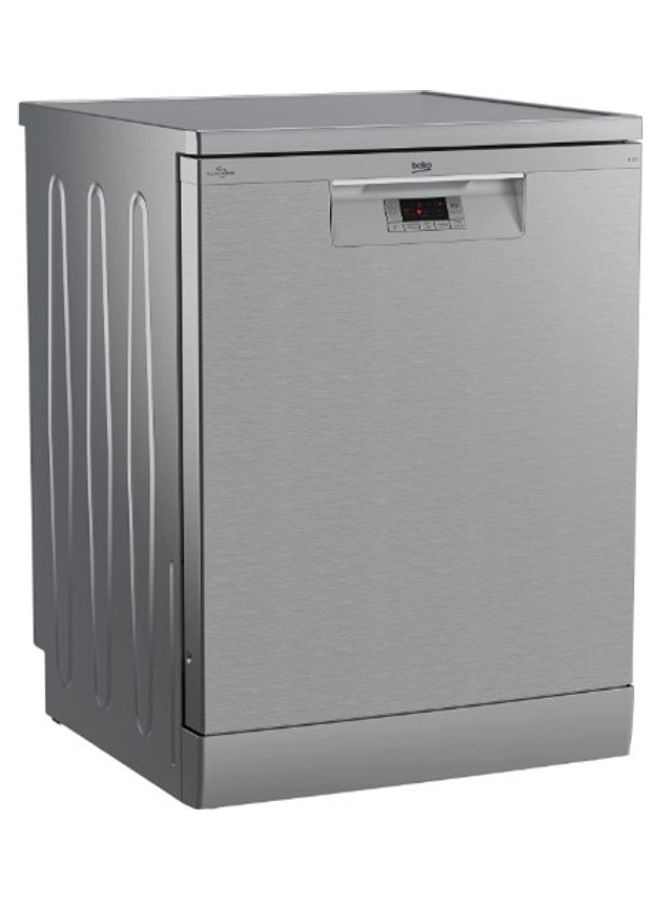Beko Dishwasher 5 Programs 14 Persons 60 cm - LED - Half Load + Hygiene Intense + Steam Gloss 14 L BDFN15420S Silver - Image 2