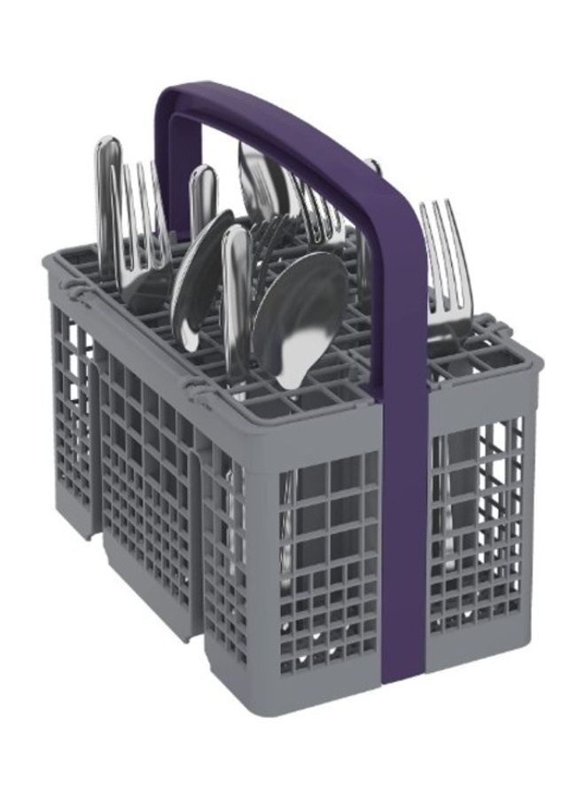 Beko Dishwasher 5 Programs 14 Persons 60 cm - LED - Half Load + Hygiene Intense + Steam Gloss 14 L BDFN15420S Silver - Image 3