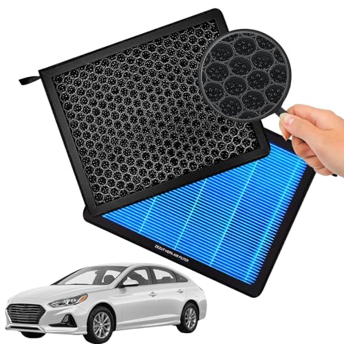 ZEZUT Cabin Air Filter CF12151 Fits Hyundai (2015-2019) Sonata for Non-Hybrid Engines, Honeycomb Structure and Activated Carbon, Durable and Sturdy (1 Pack) - Image 1