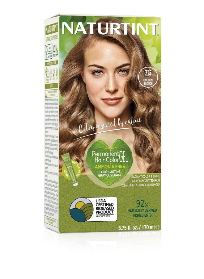NATURTINT Permanent Hair Colorant (Golden Blone 7G) 5.45 Fl. Oz  - Image 2