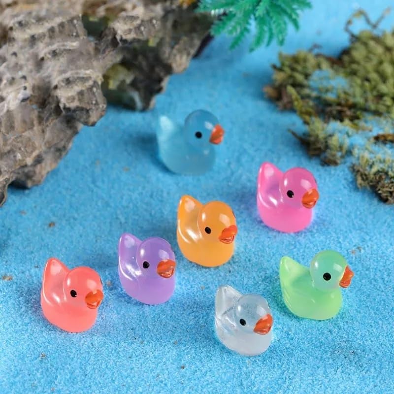 Chocozone Pack of 30 Cute Duck Miniatures Indoor Garden Decoration Fairy Garden Decor Landscape Decor - Image 2