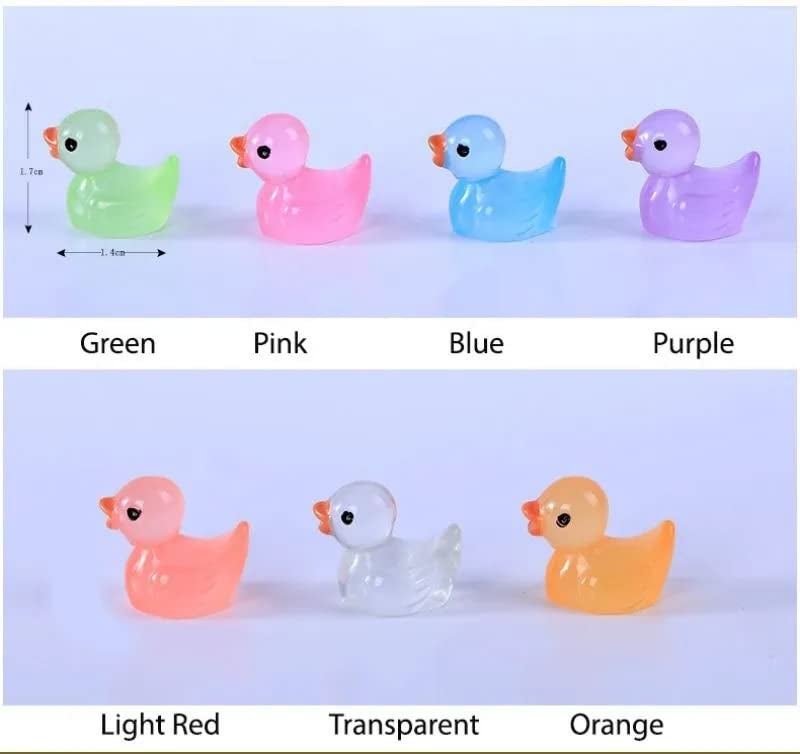 Chocozone Pack of 30 Cute Duck Miniatures Indoor Garden Decoration Fairy Garden Decor Landscape Decor - Image 4