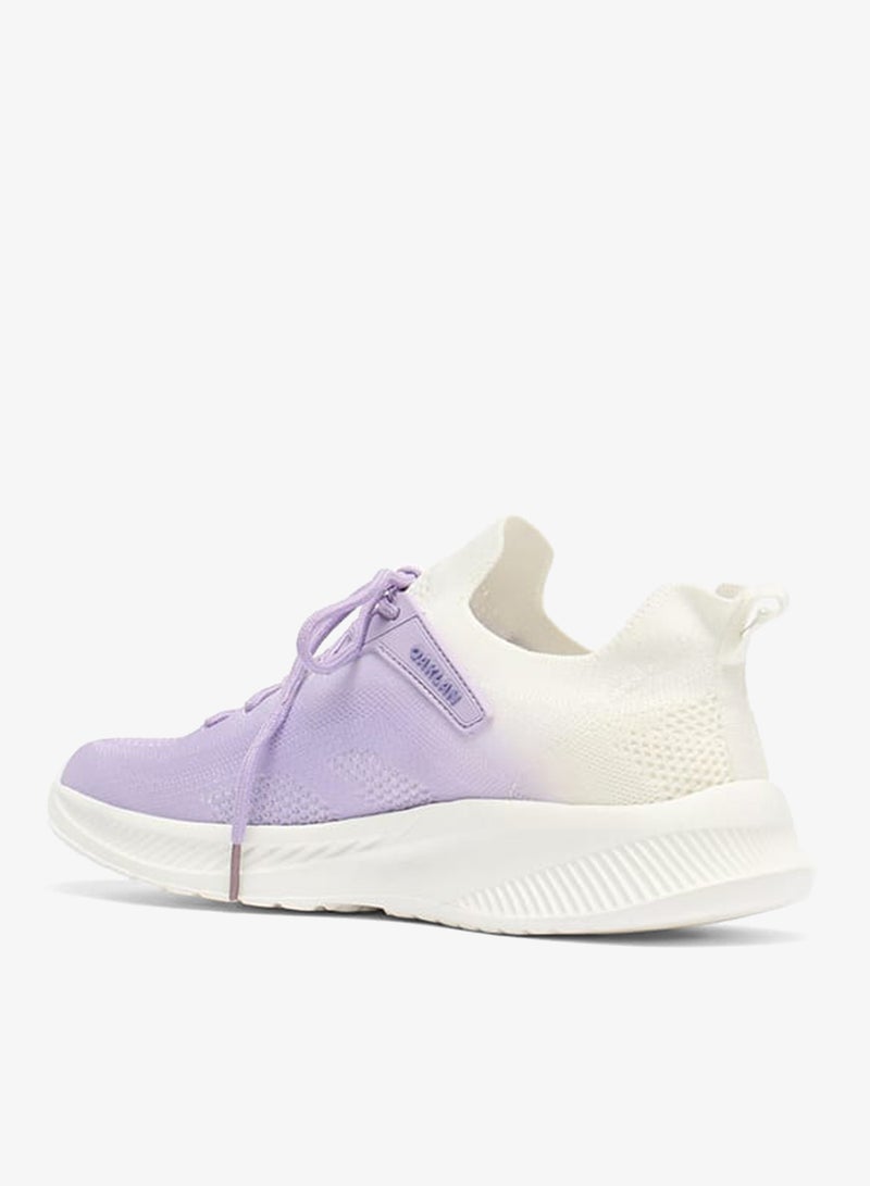 شو اكسبرس أحذية رياضية سنيكرز أومبر سليب أون مع تفاصيل دانتيل - Image 2