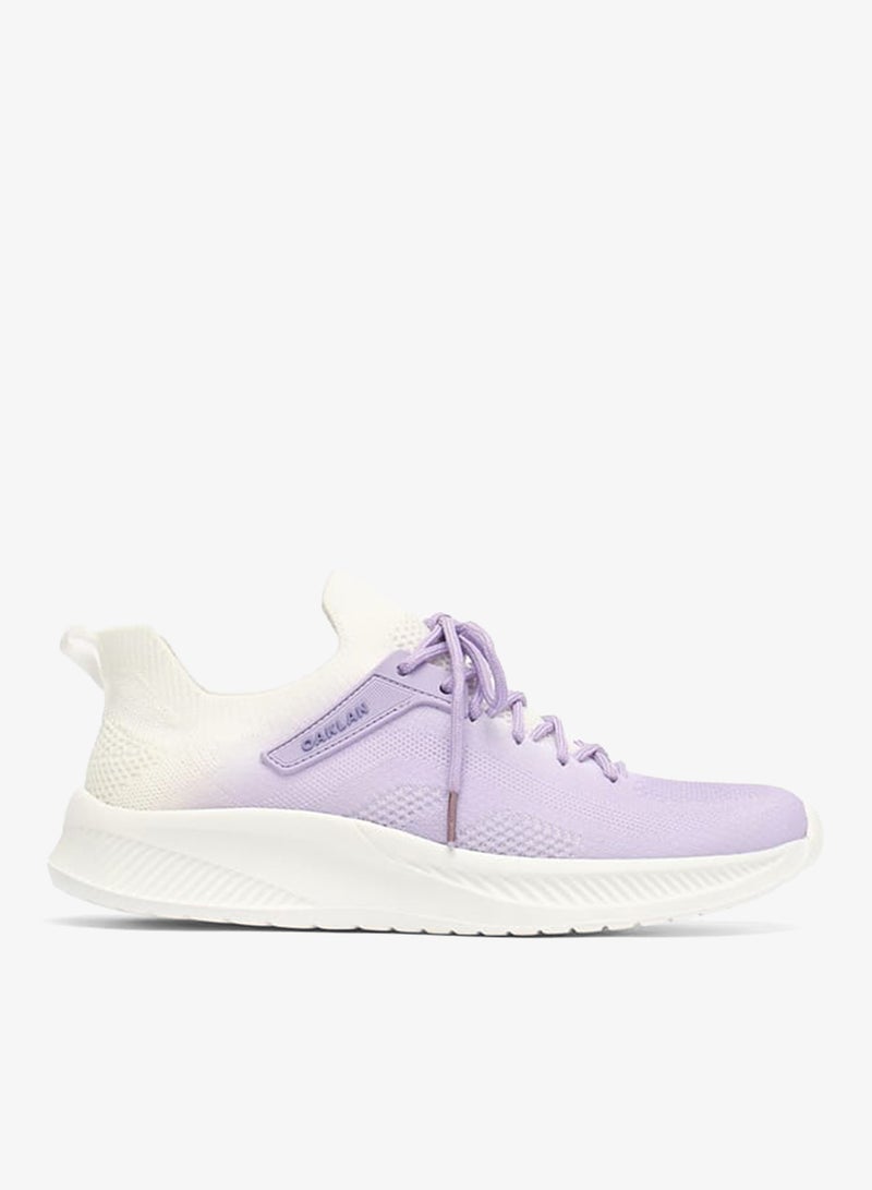 شو اكسبرس أحذية رياضية سنيكرز أومبر سليب أون مع تفاصيل دانتيل - Image 3