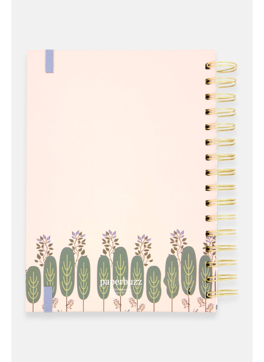 Paperbuzz Paris Chunky Journal Lined Notebook , Pink Combo  - Image 3