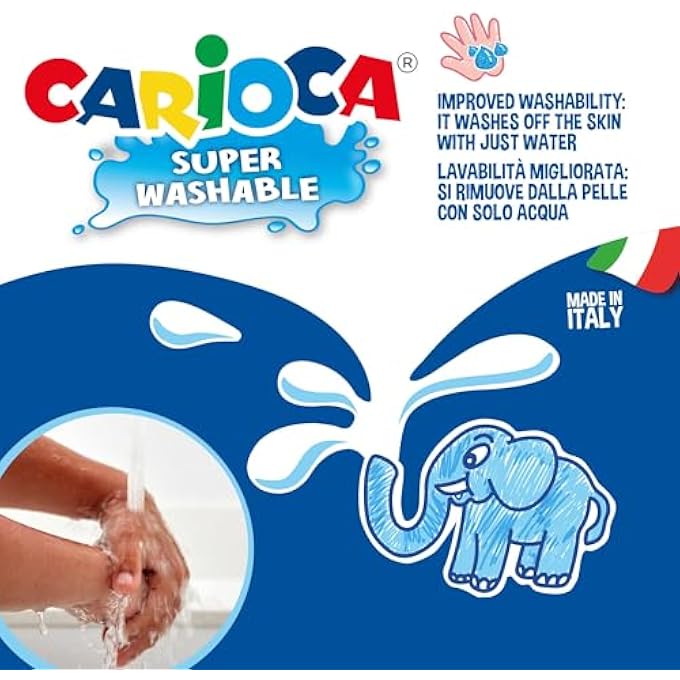 carioca JUMBO BOX 6PCS FELT TIP PENS - Image 3