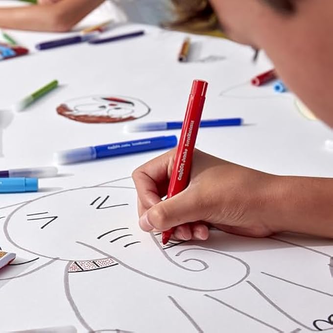 carioca JUMBO BOX 6PCS FELT TIP PENS - Image 5