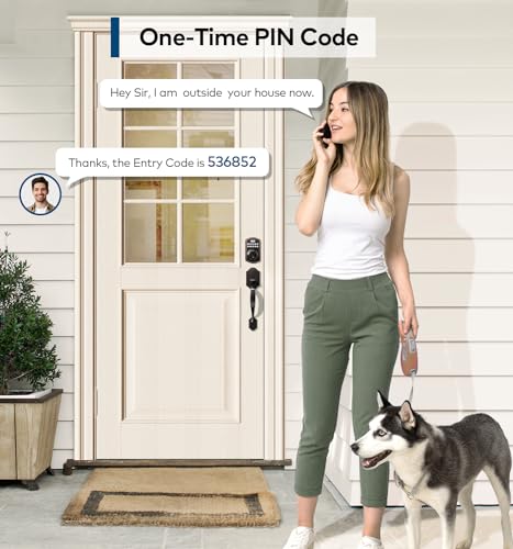 TEEHO Keyless Entry Door Lock Deadbolt with Handle Set, Electronic Digital Smart Locks Set for Front Door with 2 Keys, Easy to Install Keypad Deadbolt, Auto Lock - Oil-Rubbed Bronze - Image 4