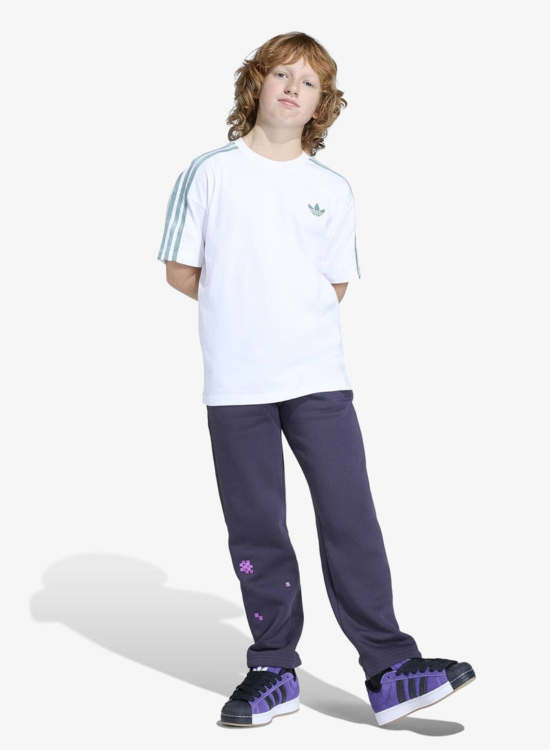 adidas Originals Youth Minecraft Loose Batwing T-Shirt - Image 4