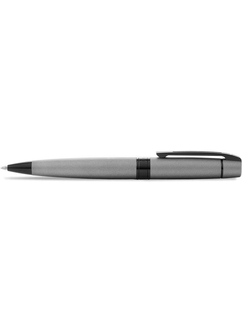 Sheaffer® 300 Matte Gray with Polished Black Trims Ballpoint Pen - Image 2