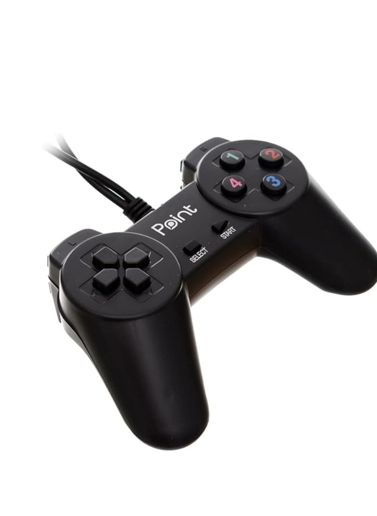 Point - GAMEPAD DOUBLE NORMAL POINT BLACK PT701 - Image 1