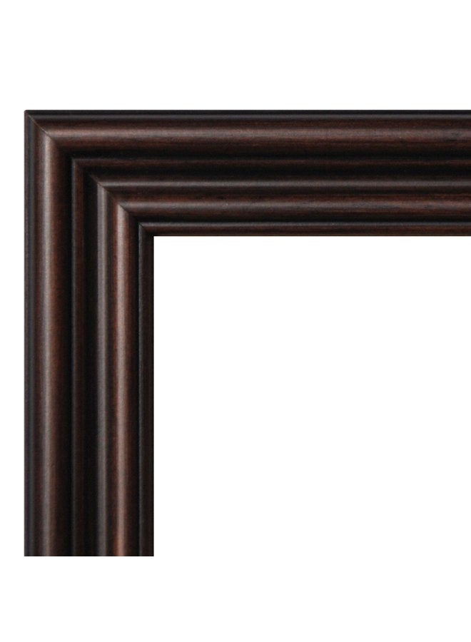 Mcs 10Pc Multi Pack Picture Frame Value Set - Two 8X10 Inch, Four 5X7 Inch, Four 4X6 In, Mahogany (65705) - Image 3