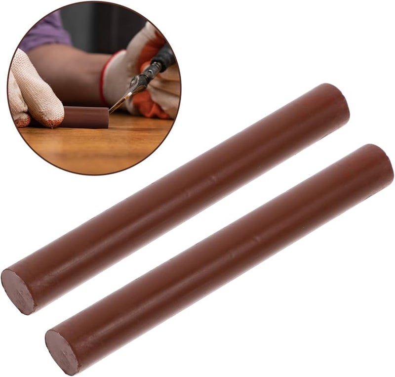 Wood Scratch Repair Markers 2 Pack Coffee Color For Furniture Floors Doors Tables - Image 5