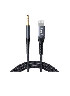 BOD iPhone AUX cable, Bud brand, 120 cm black  - Image 1
