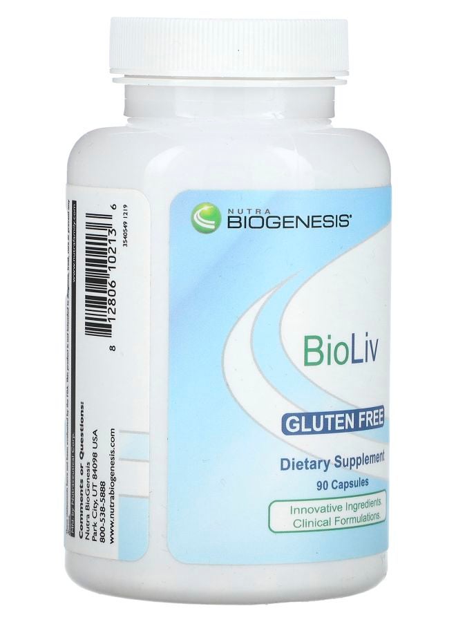 Nutra BioGenesis BioLiv 90 Capsules - Image 2