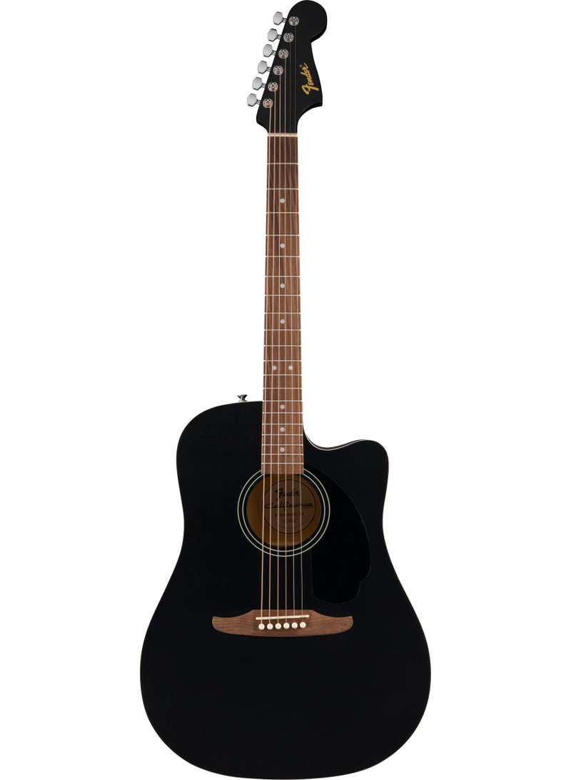 Fender 0974010506 California Debut Redondo™ CE Electro‑Acoustic Guitar – Black - Image 1