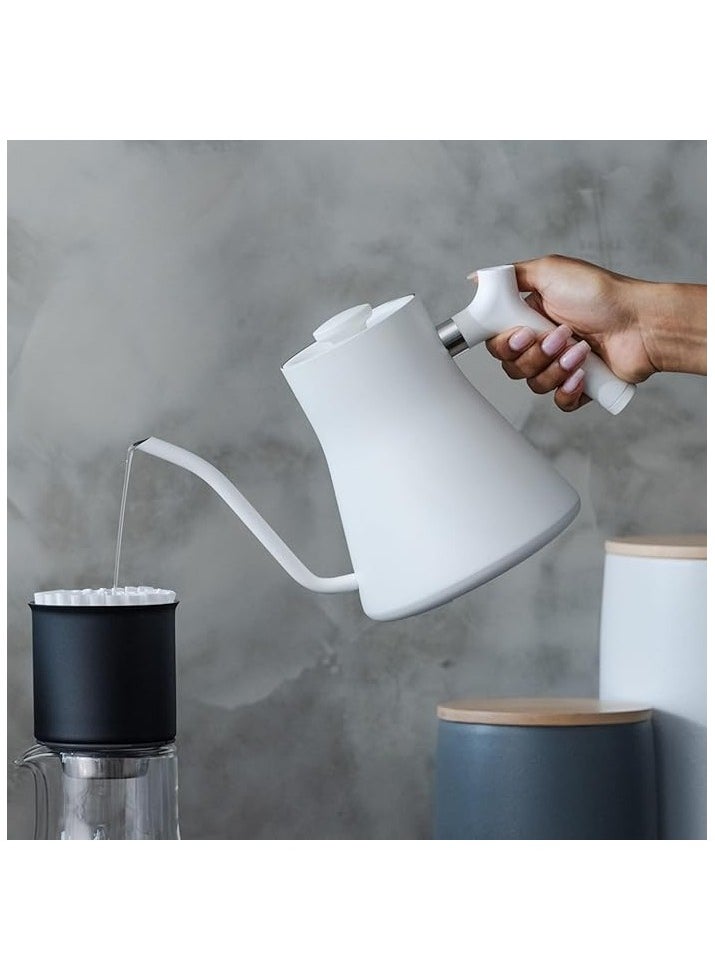 FELLOW - Stagg EKG Electric Coffee Kettle 900ml 1200W, Matte White - Image 1