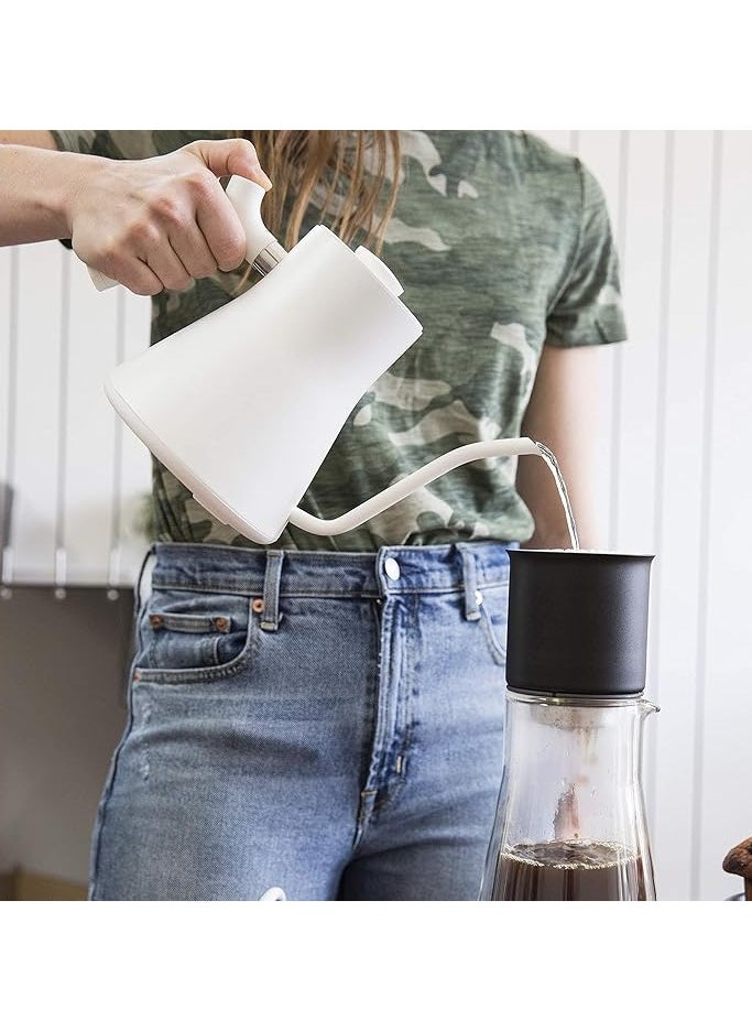 FELLOW - Stagg EKG Electric Coffee Kettle 900ml 1200W, Matte White - Image 1