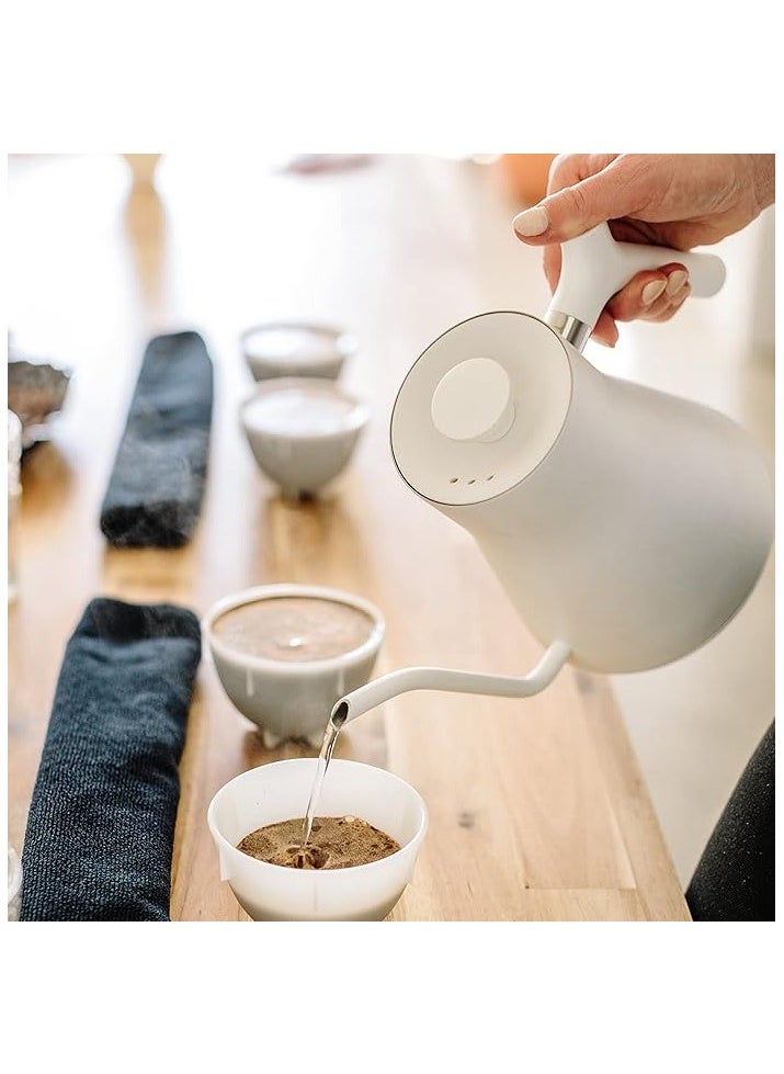 FELLOW - Stagg EKG Electric Coffee Kettle 900ml 1200W, Matte White - Image 1