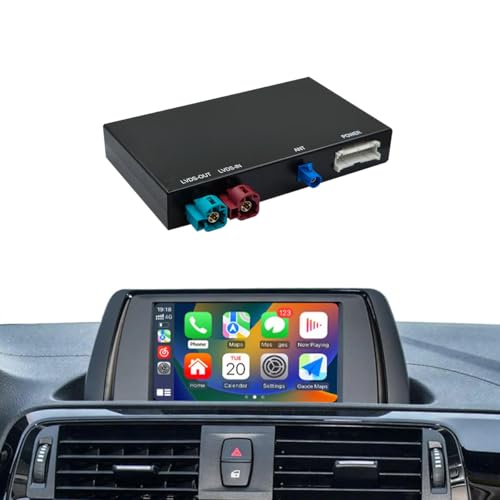HMYC Wireless CarPlay/Android Auto Adapter for BMW NBT 3/4/5/6/7 Series X1/X3/X4/X5/X6 (2012-2016), Carplay Retrofit Decoder Module, Supports OEM Controls, Airplay Mirror Link, Navigation, Reverse Camera - Image 1
