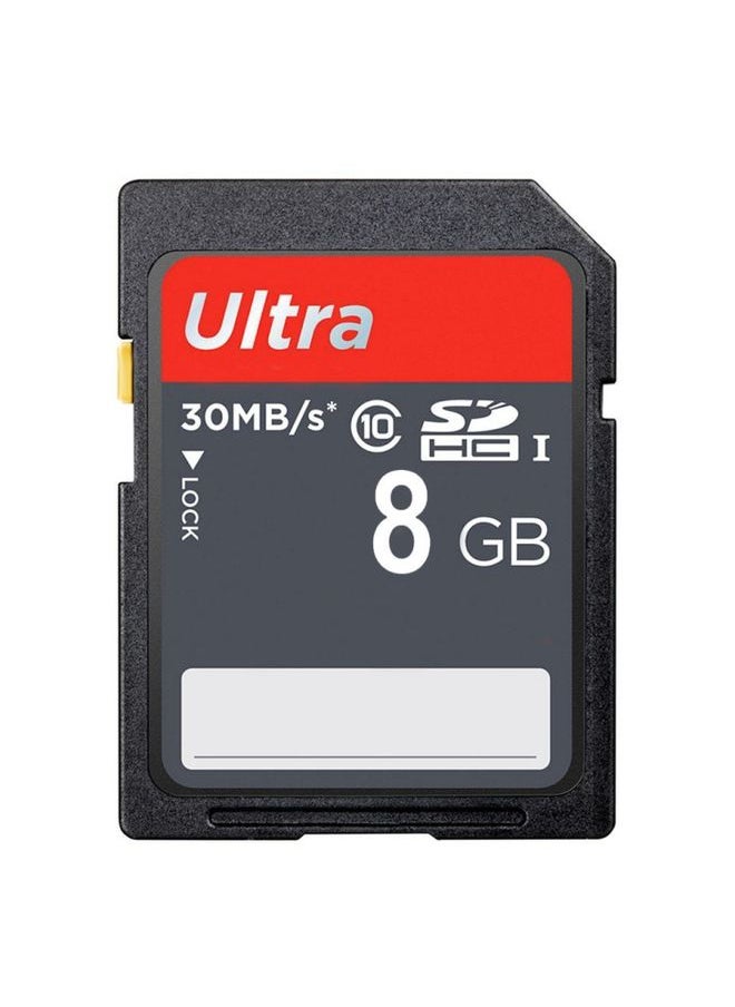 BURAQ - 8GB Ultra High Speed Class 10 SDHC Camera Memory Card (100% Real Capacity) - Image 1
