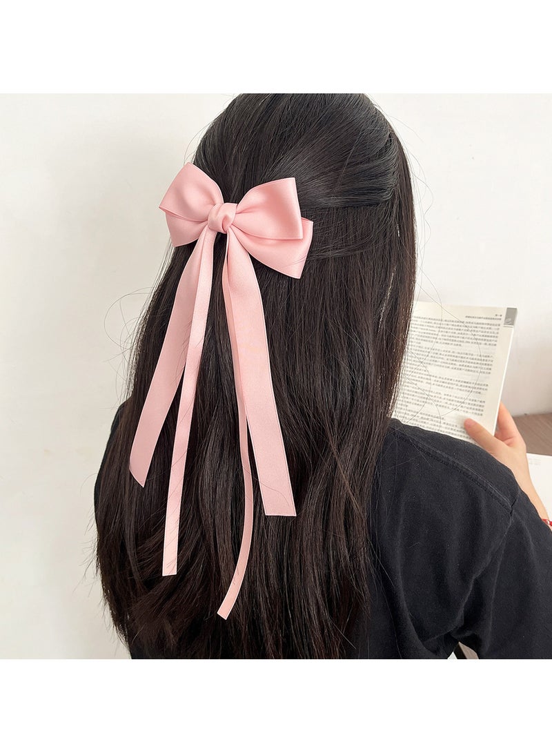 مشبك شعر على شكل قوس مشبك شعر انسيابي مشبك شعر نسائي إكسسوارات شعر بسيطة مشبك شعر منقار البط مشبك شعر مزاج الشريط 2 أزياء - Image 4