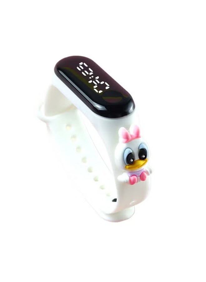 جمال مجموعة من 6 ساعات رقمية سيليكون مضادة للماء للأطفال - Image 5