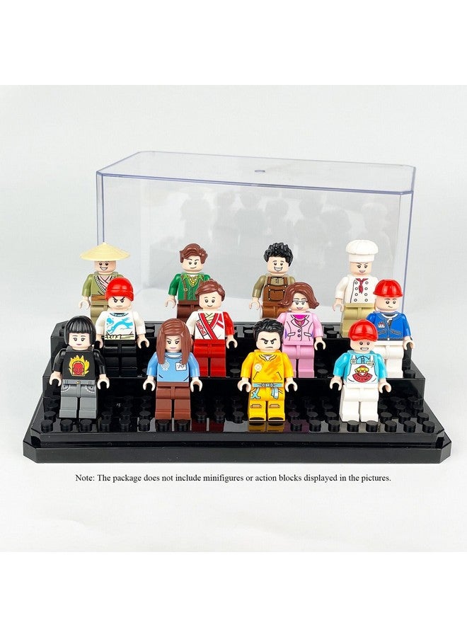 WMM حافظة عرض مجسمات أكريليك قابلة للتكديس لشخصيات الحركة، صندوق عرض شفاف مضاد للغبار لعشاق ليغو - Image 4