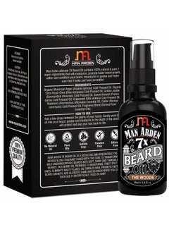 Man Arden 7X Beard Oil (The Woods) - 7 Premium Oils Blend for Beard Growth & Nourishment 30ml  - Image 2