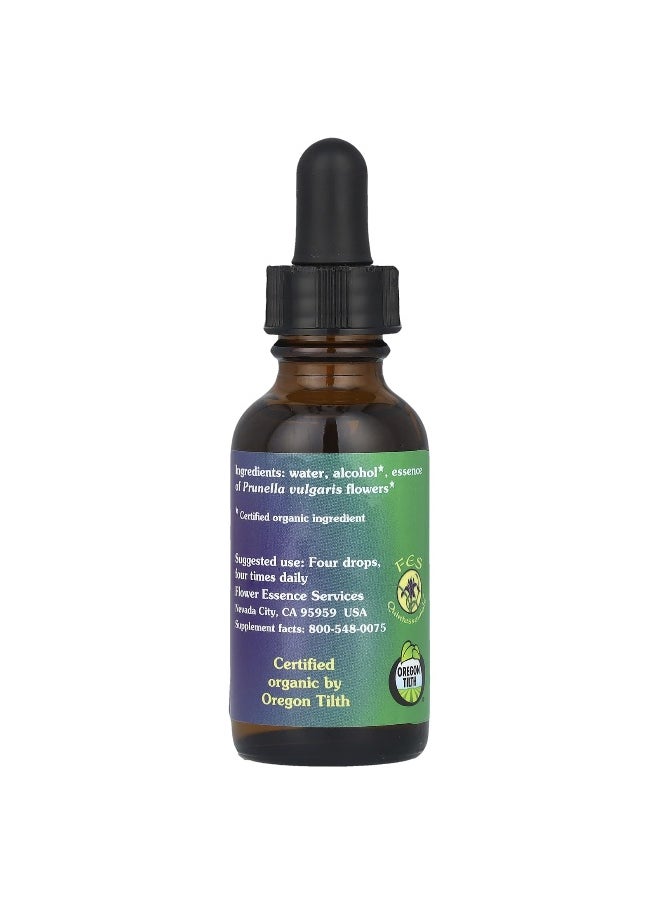 Flower Essence Services Flower Essence Services, Self-Heal, Flower Essence, 1 fl oz (30 ml)  - Image 2