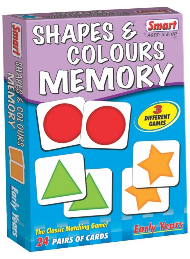 سمارت لعبة أحجية الذاكرة للأشكال والألوان للأطفال الصغار، متعددة الألوان