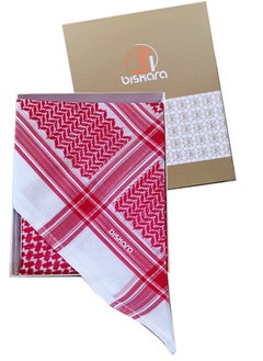 biskara Shemagh Biskara Red Excellent Material 
