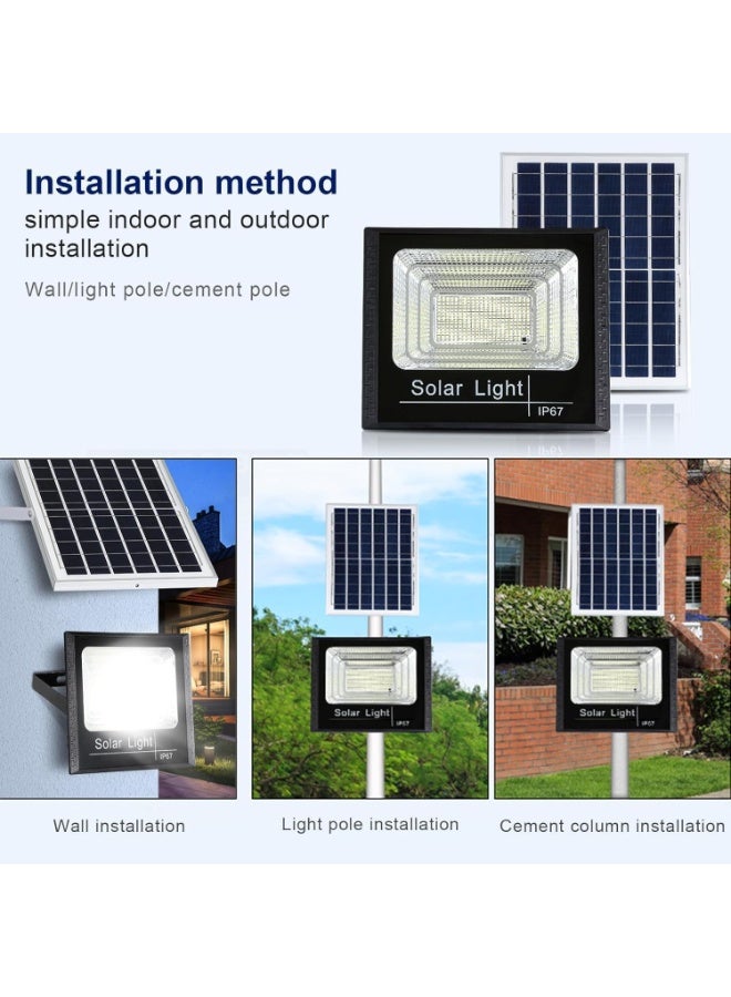Arabayt Outdoor solar lights, remote solar LED waterproof lights, indoor and outdoor solar lights, garden street lights - Image 5