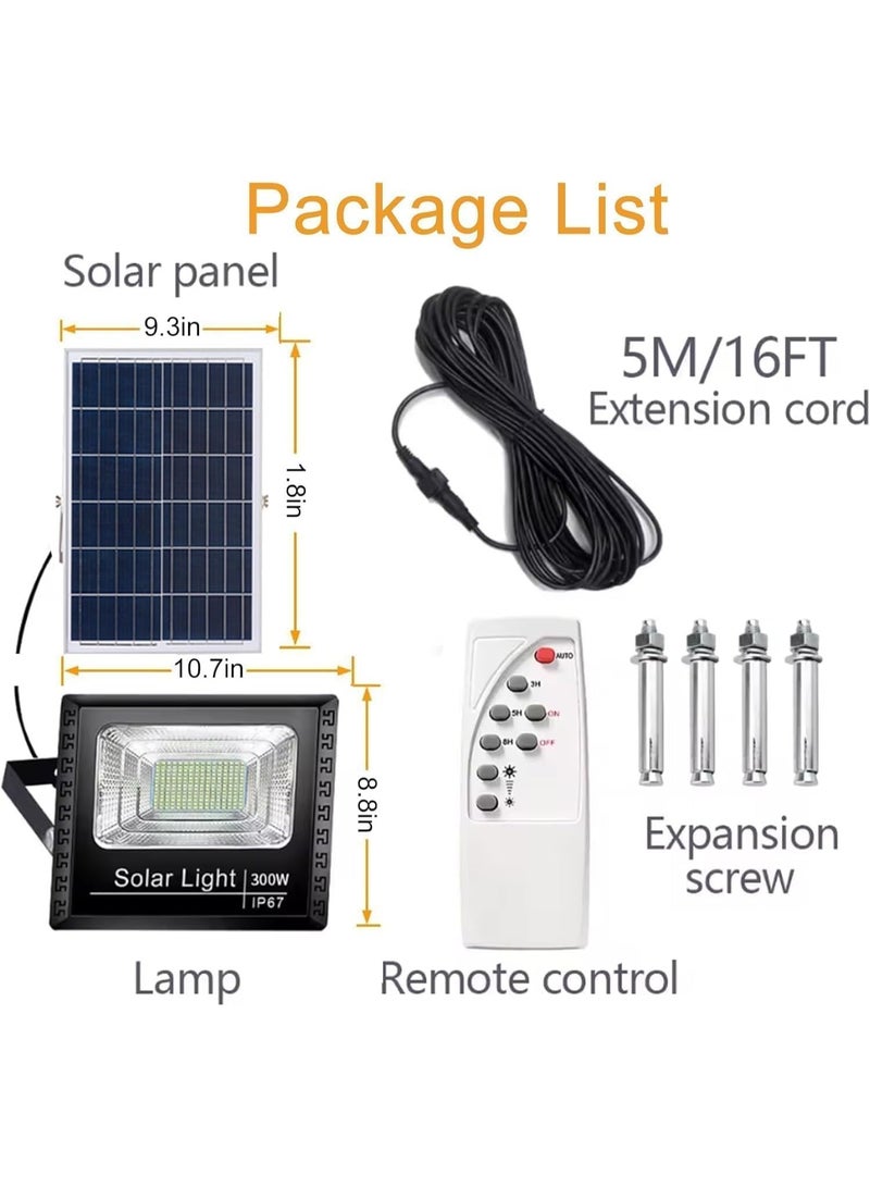 Arabayt Outdoor solar lights, remote solar LED waterproof lights, indoor and outdoor solar lights, garden street lights - Image 2