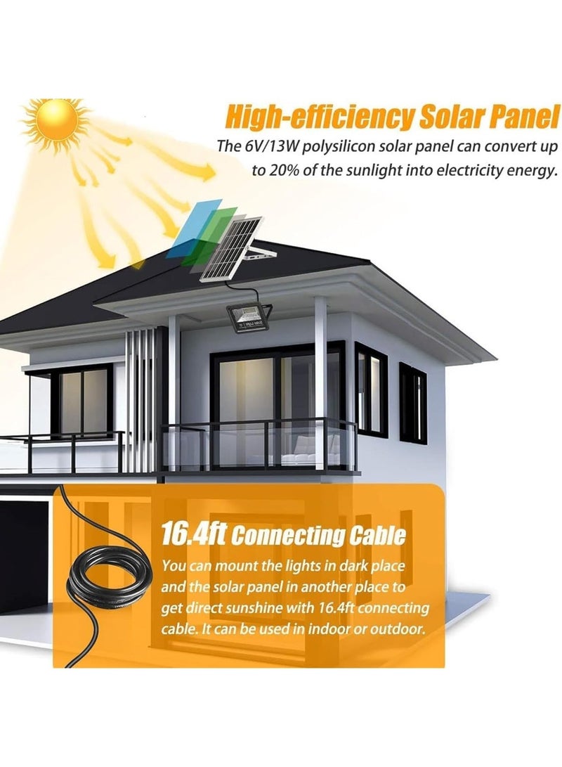 Arabayt Outdoor solar lights, remote solar LED waterproof lights, indoor and outdoor solar lights, garden street lights - Image 4