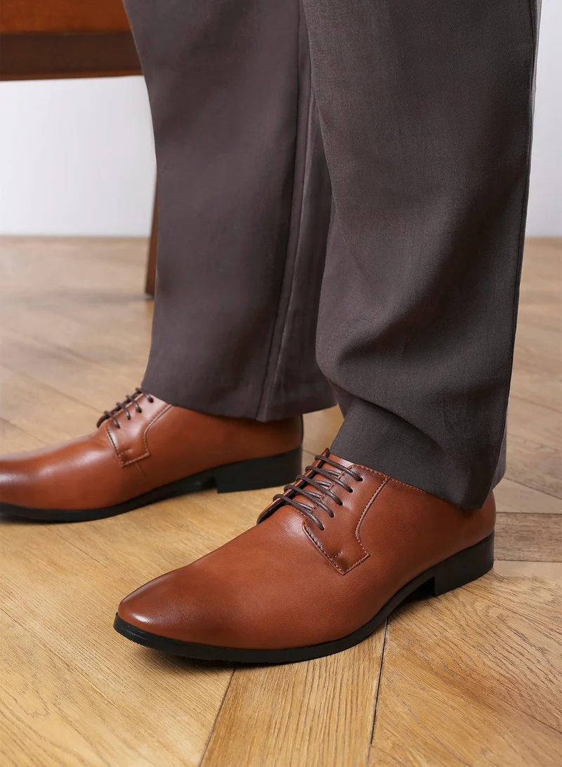 Where's That From 'Elliot' Lace Up Derby Formal Dress Work Shoes