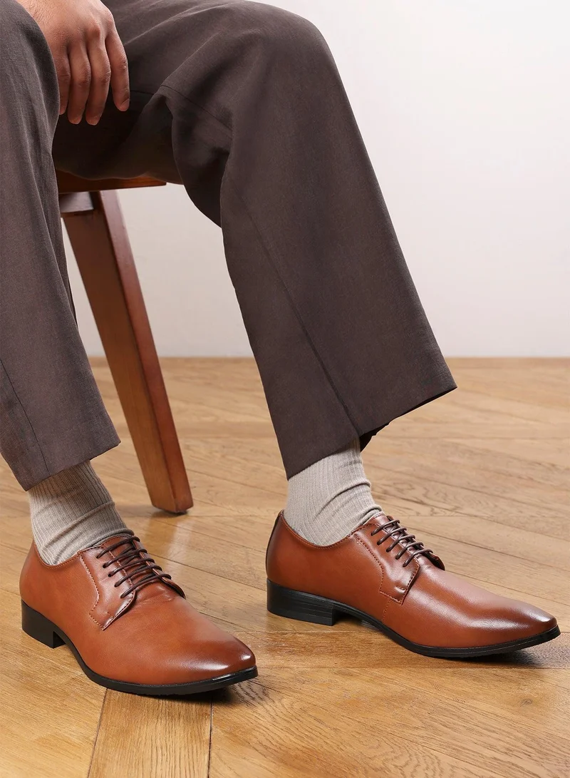Where's That From 'Elliot' Lace Up Derby Formal Dress Work Shoes