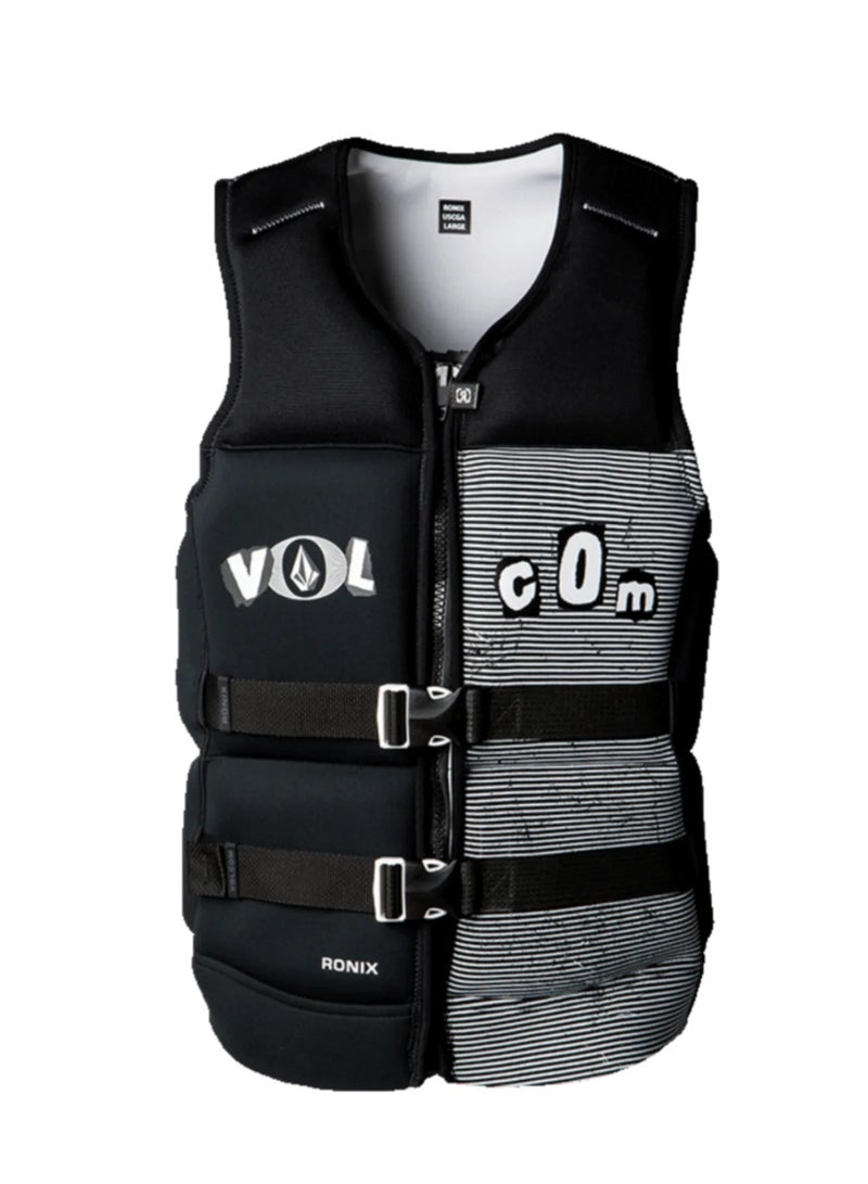 Ronix Volcom - Capella 3.0 - CGA Life Vest - Black, White Clippings (2025) - Image 1
