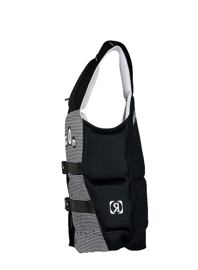 Ronix Volcom - Capella 3.0 - CGA Life Vest - Black, White Clippings (2025) - Image 2