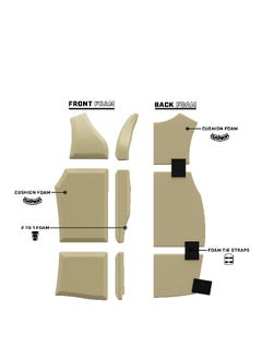 RONIX Ronix Volcom - Capella 3.0 - CGA Life Vest - Black, White Clippings (2025)  - Image 5