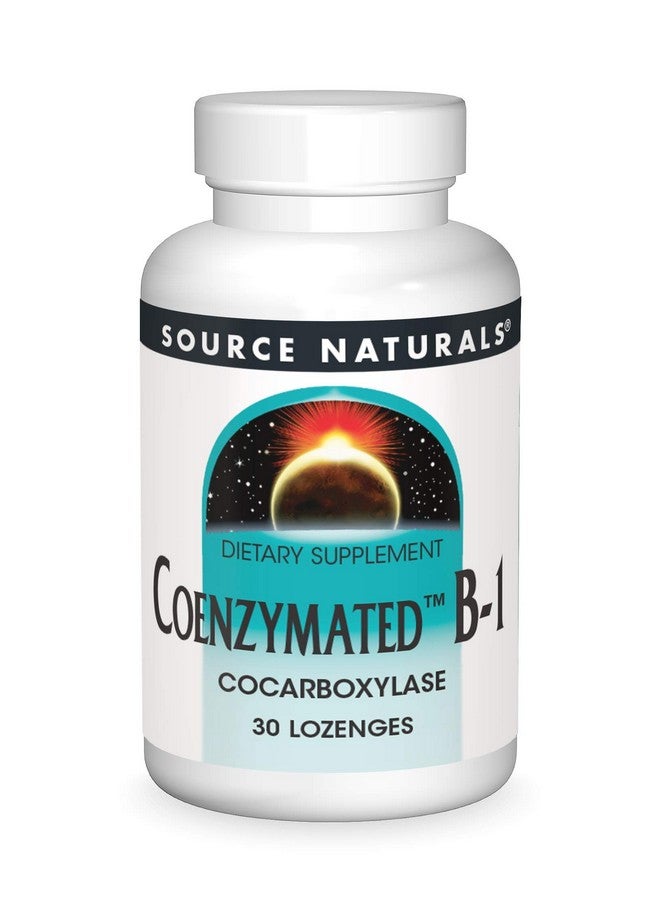 Source Naturals Coenzymated B-1, Cocarboxylase, 25 Mg, 30 Count - Image 1