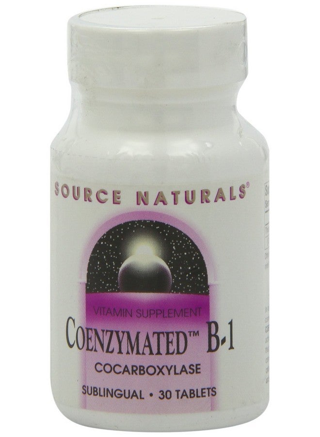 Source Naturals Coenzymated B-1, Cocarboxylase, 25 Mg, 30 Count - Image 4
