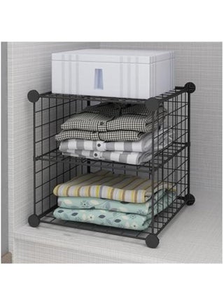 Iron Mesh Storage Rack, Easy to Install, Removable Metal Mesh Bookshelf, Storage Rack2-Layer （60-01） - pzsku/Z497455DD97E51EED4162Z/45/_/1726626631/6c323065-327c-4d18-9c2b-4a4a38c98de1
