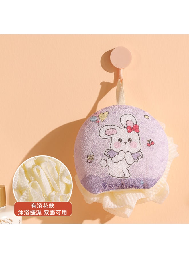 Rubbing Bath Towel Rubbing Mud Rubbing Ash Thickened Double-layer Ash Rubbing Bath Cloth Rubbing Back Gloves Household Rubbing Back Bath Gloves
