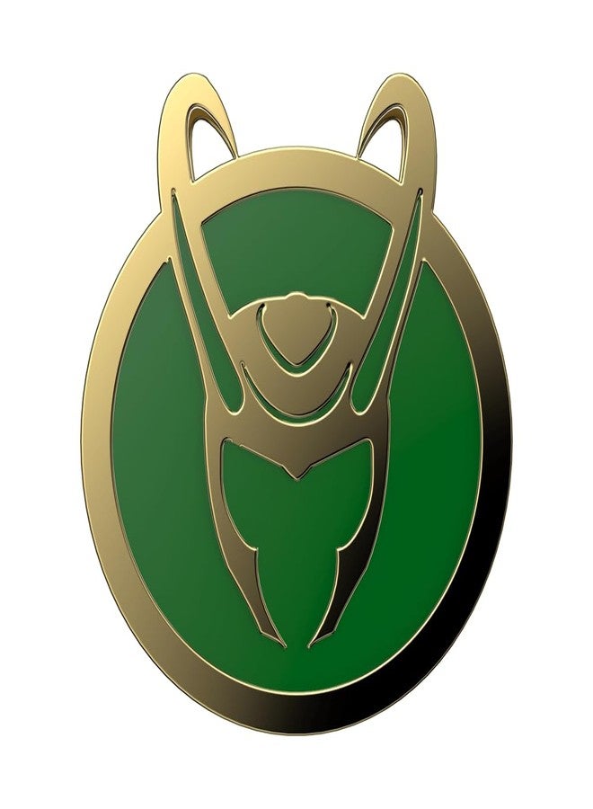 PopSockets : Phone Grip with Expanding Kickstand, Pop Socket for Phone - Enamel Marvel Loki - Image 5