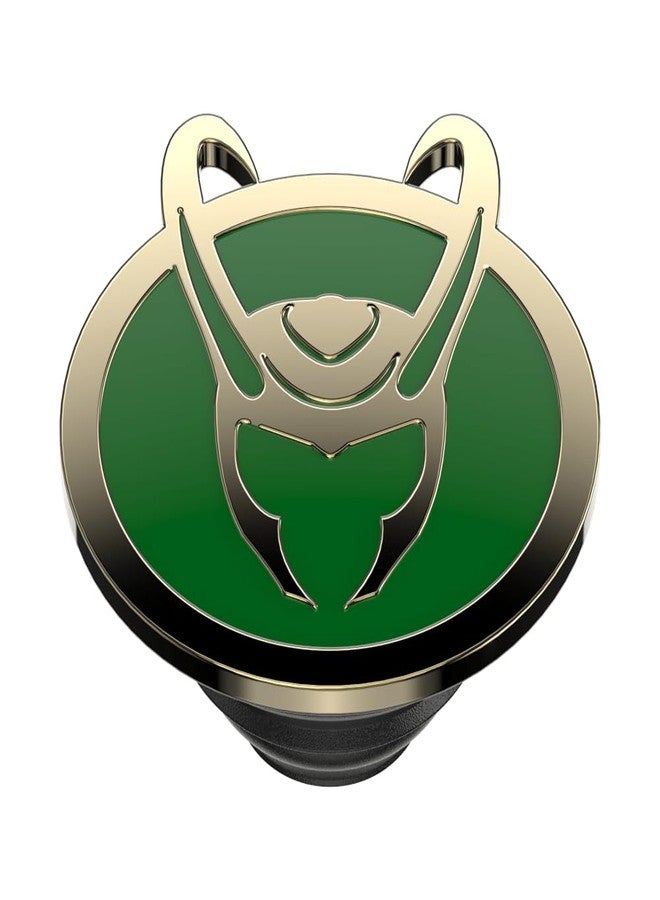PopSockets : Phone Grip with Expanding Kickstand, Pop Socket for Phone - Enamel Marvel Loki - Image 4